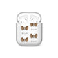 Papillon Icon with Name AirPods Case