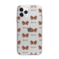 Papillon Icon with Name Apple iPhone 11 Pro in Silver with Bumper Case