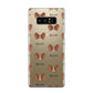 Papillon Icon with Name Samsung Galaxy Note 8 Case