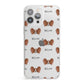 Papillon Icon with Name iPhone 13 Pro Max Clear Bumper Case