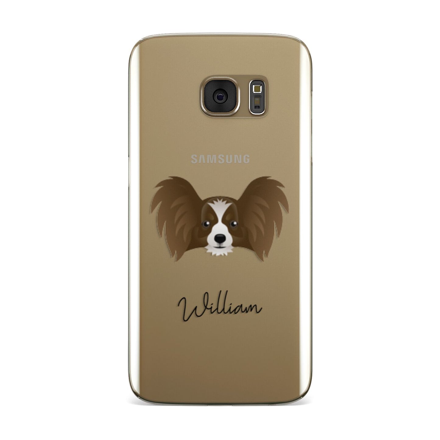 Papillon Personalised Samsung Galaxy Case