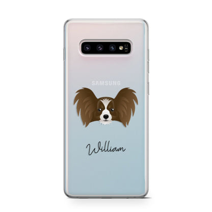 Papillon Personalised Samsung Galaxy S10 Case