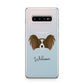 Papillon Personalised Samsung Galaxy S10 Plus Case