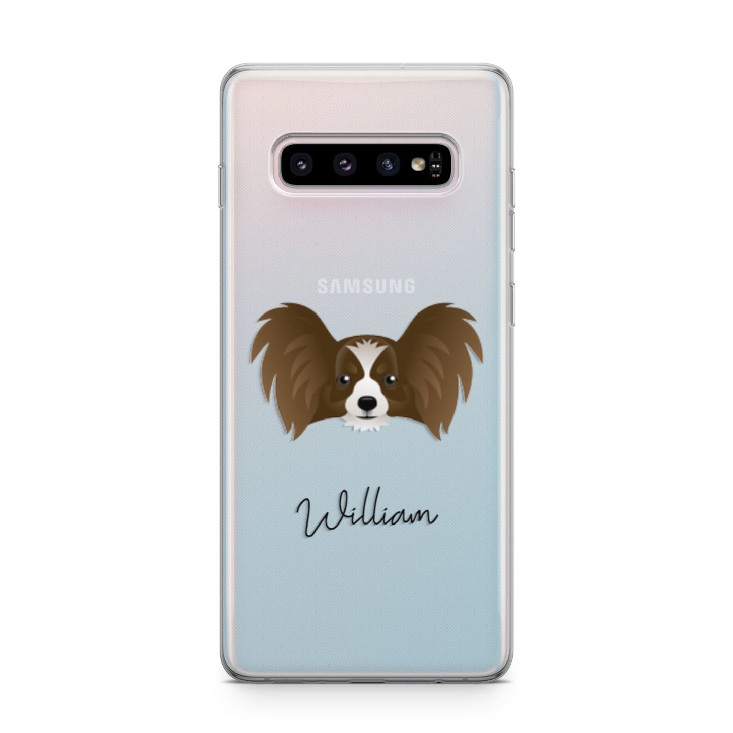 Papillon Personalised Samsung Galaxy S10 Plus Case