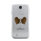 Papillon Personalised Samsung Galaxy S4 Case