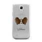 Papillon Personalised Samsung Galaxy S4 Mini Case