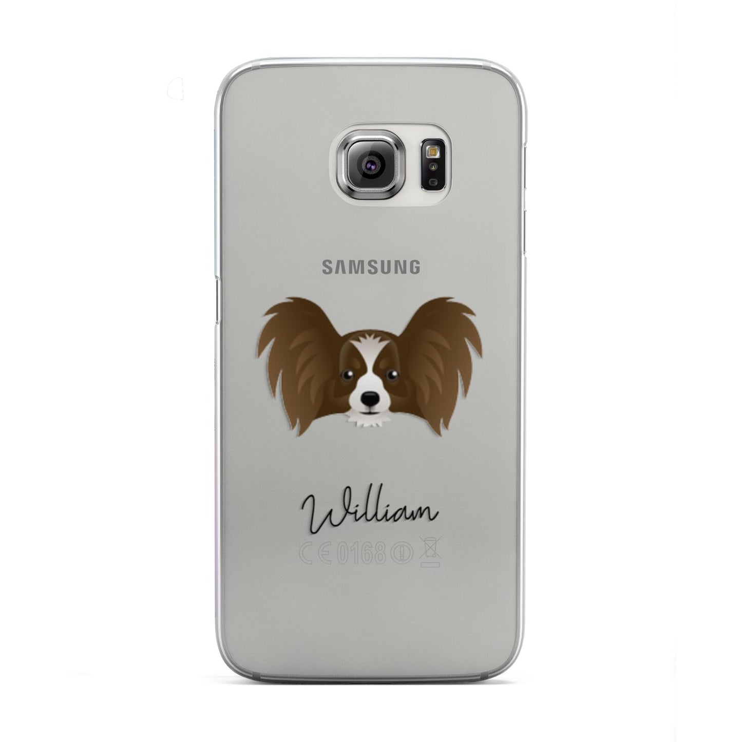 Papillon Personalised Samsung Galaxy S6 Edge Case