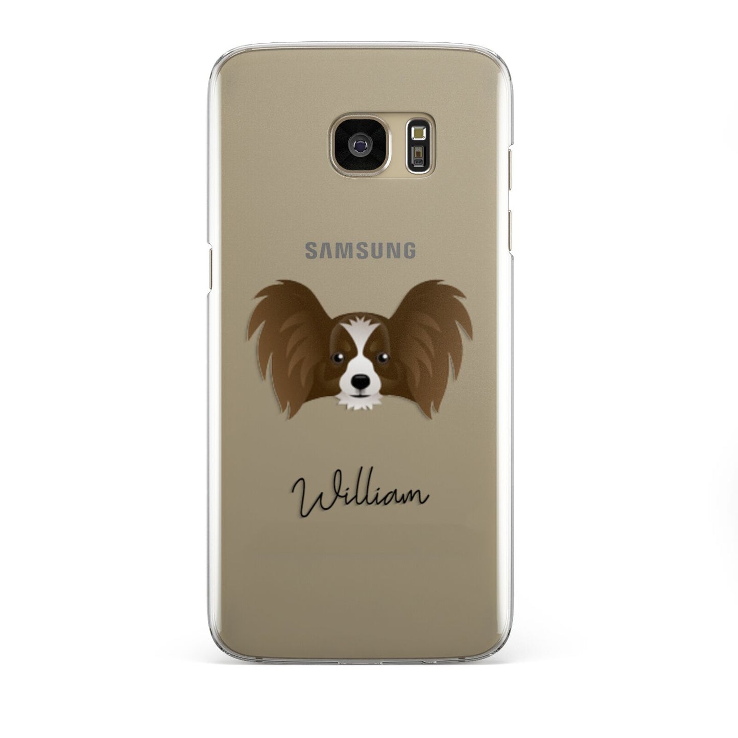 Papillon Personalised Samsung Galaxy S7 Edge Case