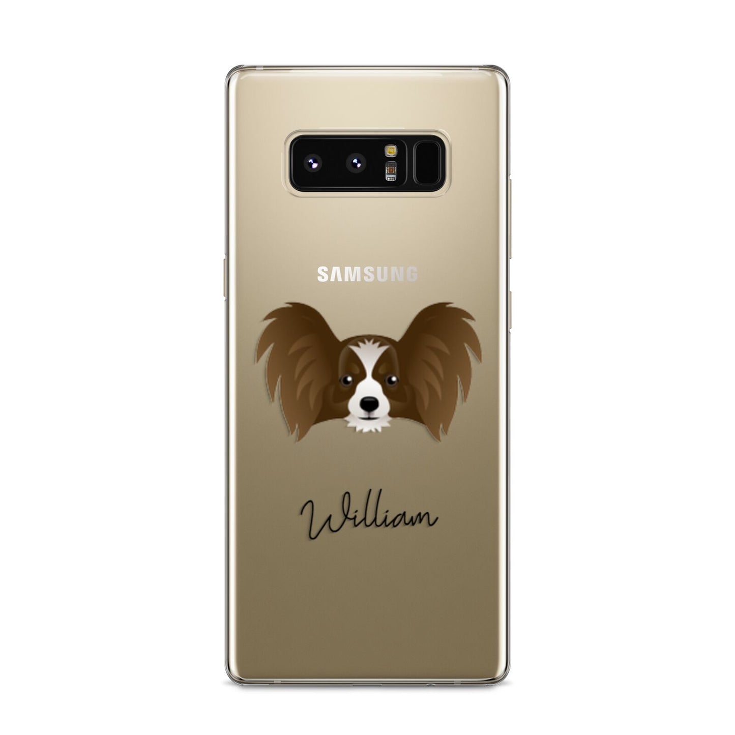 Papillon Personalised Samsung Galaxy S8 Case