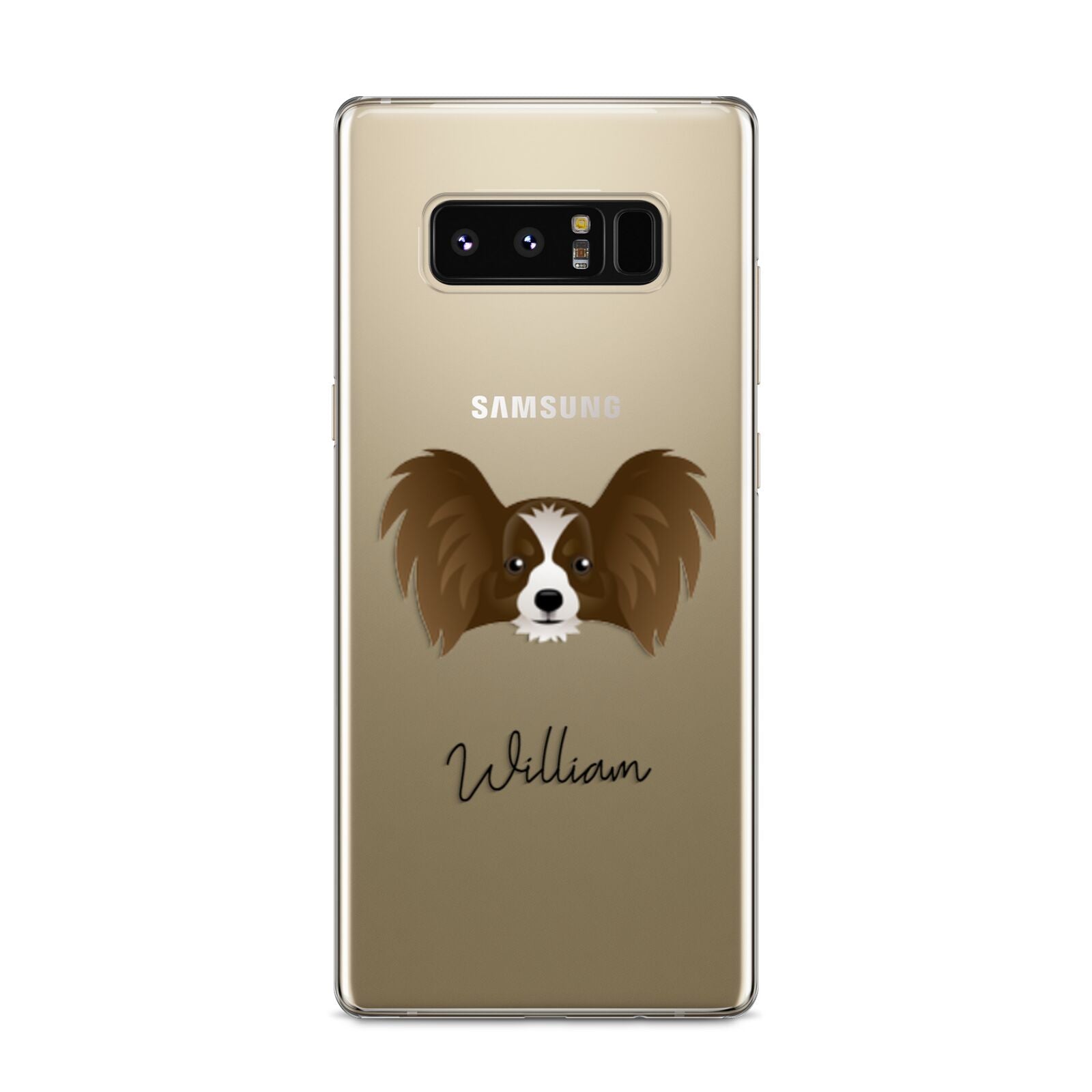 Papillon Personalised Samsung Galaxy S8 Case
