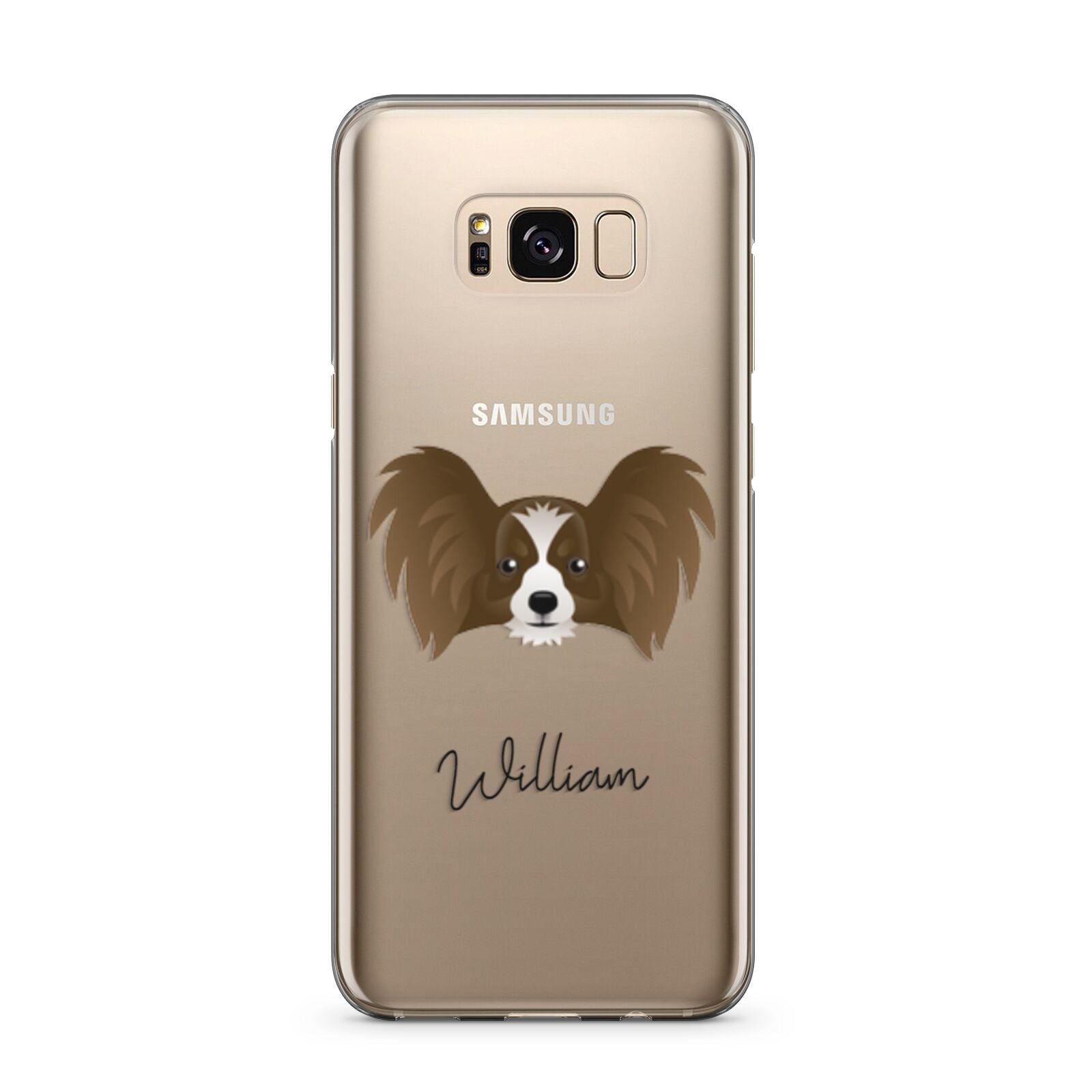 Papillon Personalised Samsung Galaxy S8 Plus Case