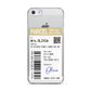 Parcel Label with Name Apple iPhone 5 Case