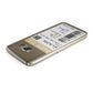 Parcel Label with Name Samsung Galaxy Case Top Cutout