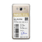 Parcel Label with Name Samsung Galaxy J5 2016 Case
