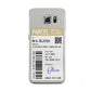 Parcel Label with Name Samsung Galaxy S6 Case