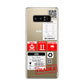 Parcel Stickers with Name Samsung Galaxy S8 Case