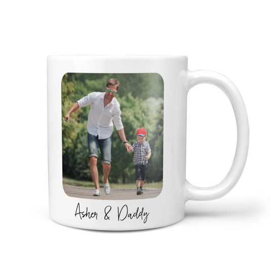 Parent and Child Photo with Text 10oz Mug