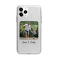 Parent and Child Photo with Text Apple iPhone 11 Pro Max in Silver with Bumper Case