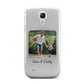 Parent and Child Photo with Text Samsung Galaxy S4 Mini Case