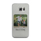 Parent and Child Photo with Text Samsung Galaxy S6 Edge Case