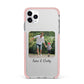 Parent and Child Photo with Text iPhone 11 Pro Max Impact Pink Edge Case