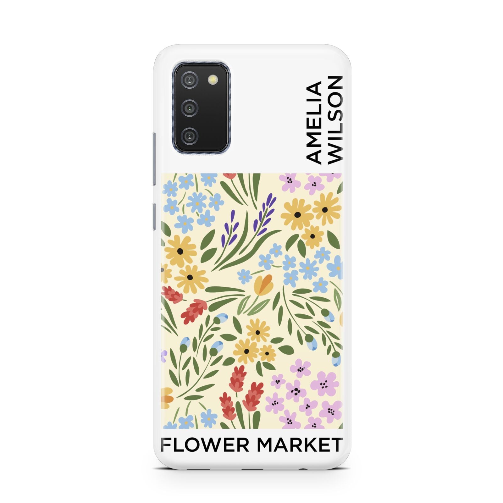 Paris Flower Market Samsung A02s Case