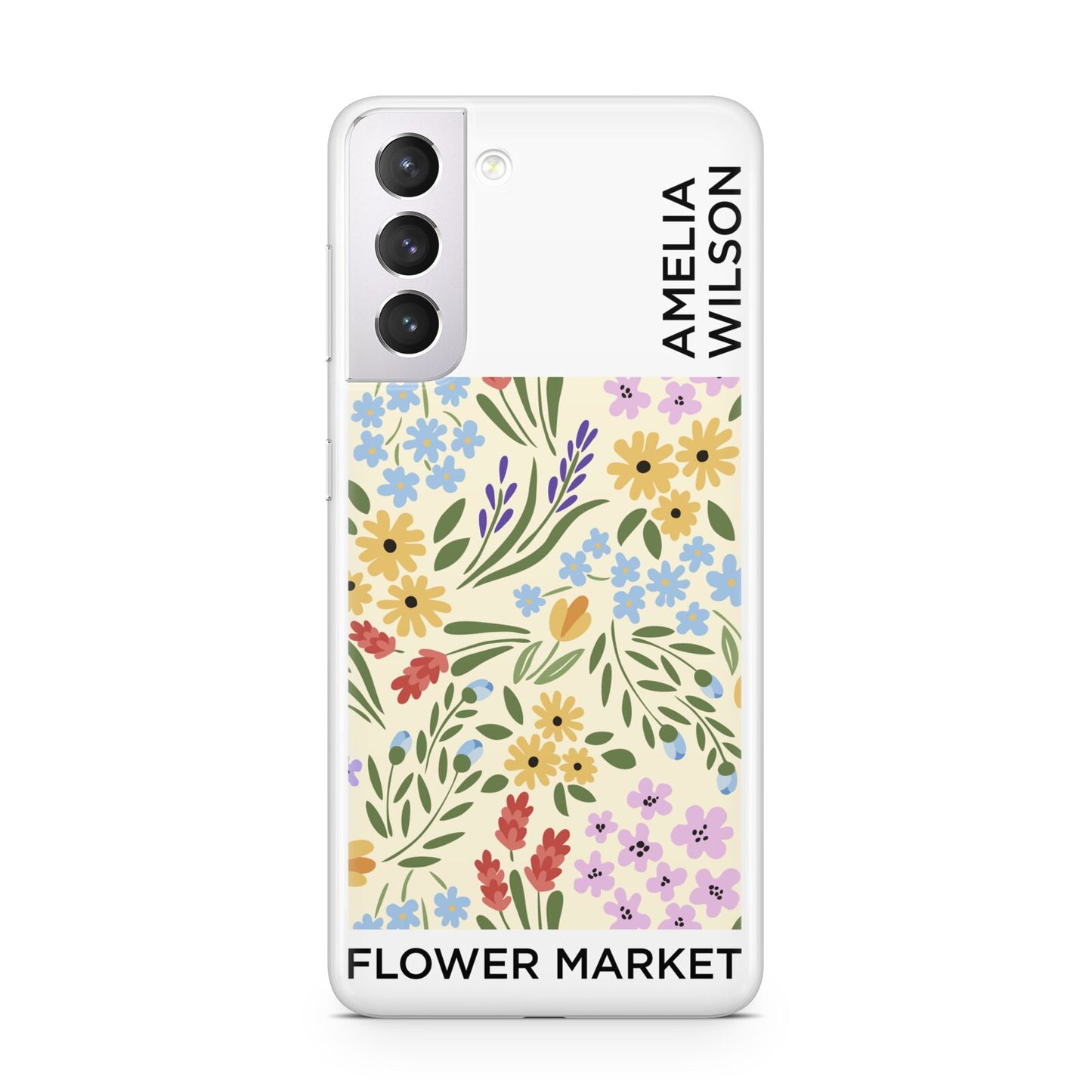 Paris Flower Market Samsung S21 Case