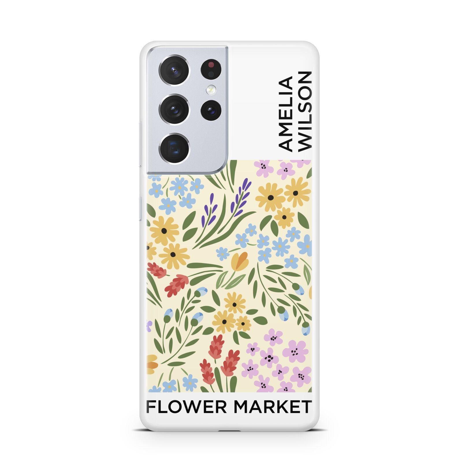 Paris Flower Market Samsung S21 Ultra Case