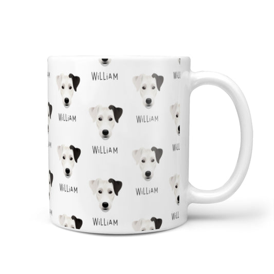 Parson Russell Terrier Icon with Name 10oz Mug