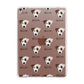 Parson Russell Terrier Icon with Name Apple iPad Rose Gold Case