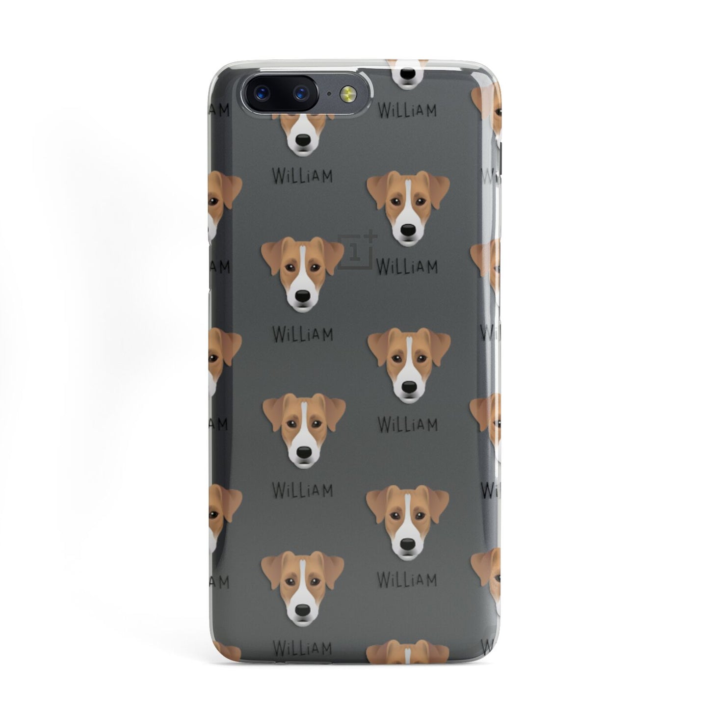 Parson Russell Terrier Icon with Name OnePlus Case