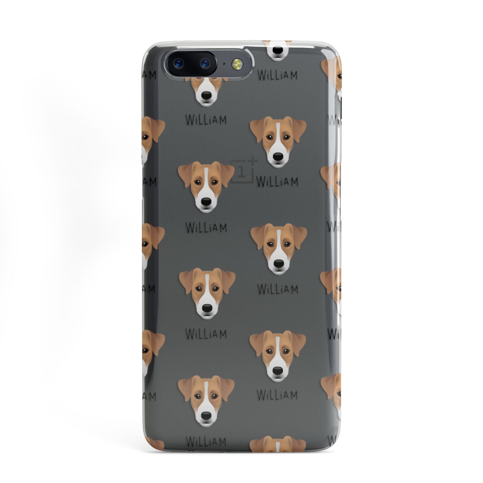 Parson Russell Terrier Icon with Name OnePlus Case