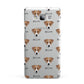 Parson Russell Terrier Icon with Name Samsung Galaxy A7 2015 Case