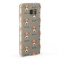 Parson Russell Terrier Icon with Name Samsung Galaxy Case Fourty Five Degrees