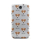 Parson Russell Terrier Icon with Name Samsung Galaxy S4 Case