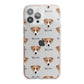 Parson Russell Terrier Icon with Name iPhone 13 Pro Max TPU Impact Case with Pink Edges