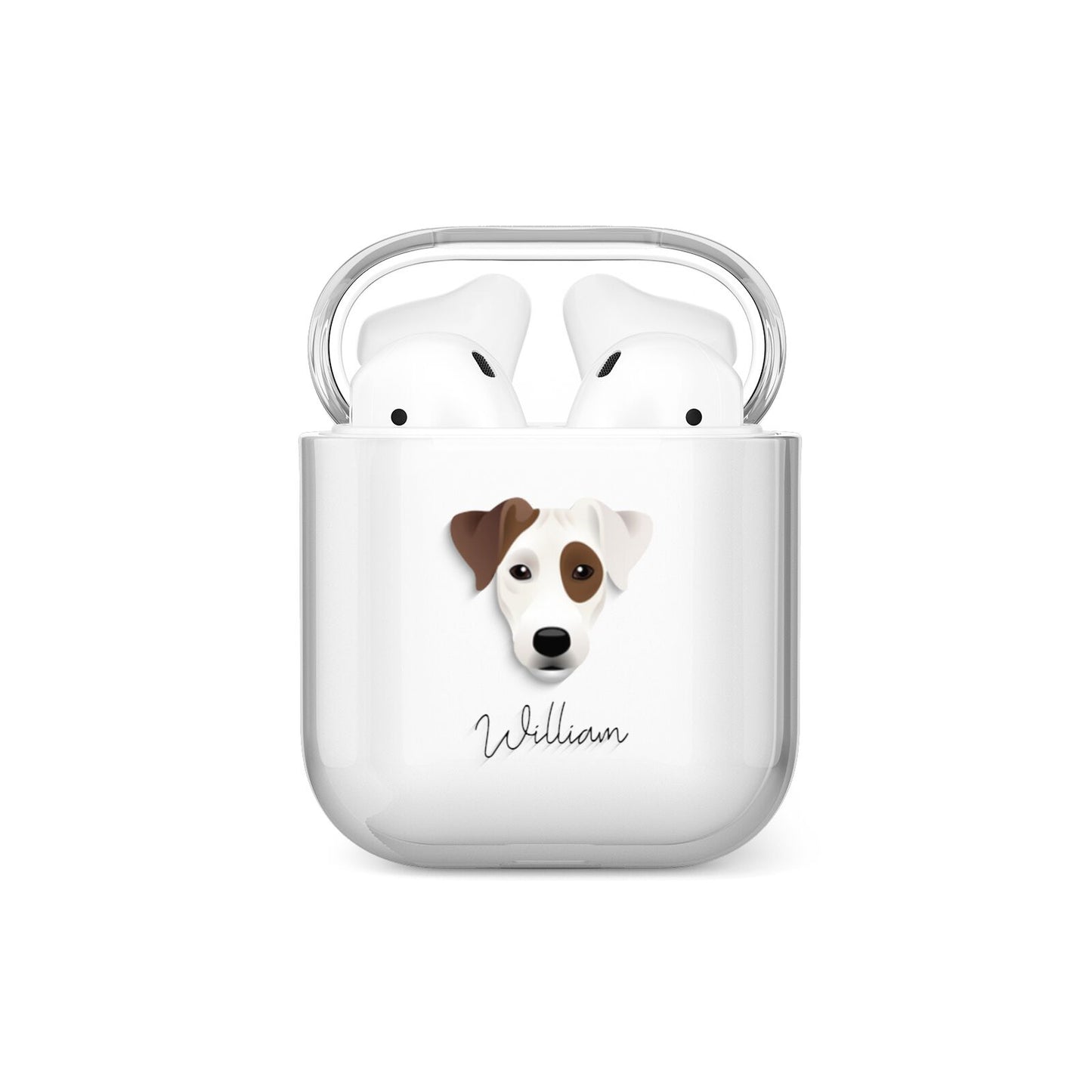 Parson Russell Terrier Personalised AirPods Case