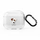 Parson Russell Terrier Personalised AirPods Clear Case 3rd Gen