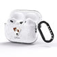 Parson Russell Terrier Personalised AirPods Pro Glitter Case Side Image
