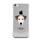 Parson Russell Terrier Personalised Apple iPhone 5c Case