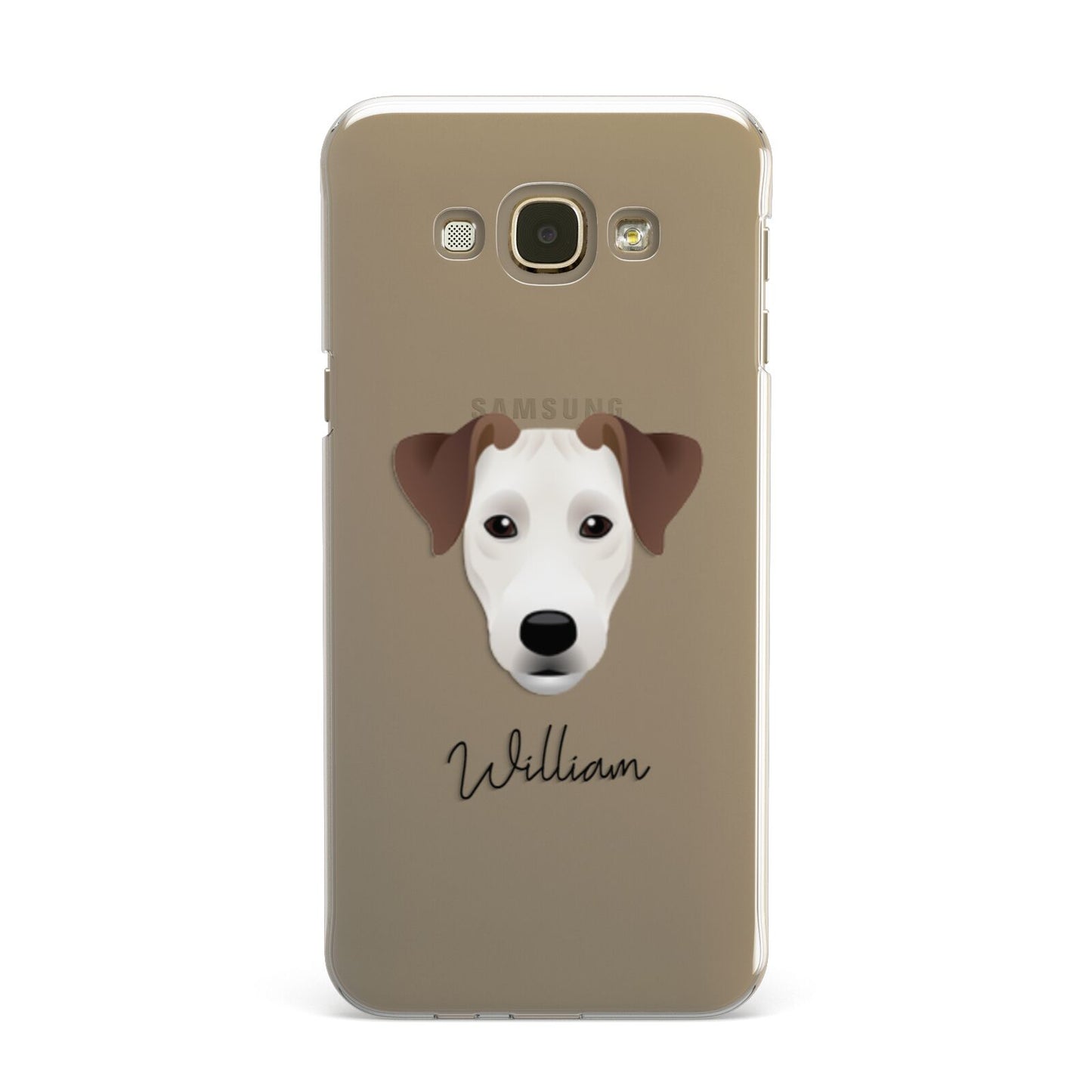Parson Russell Terrier Personalised Samsung Galaxy A8 Case