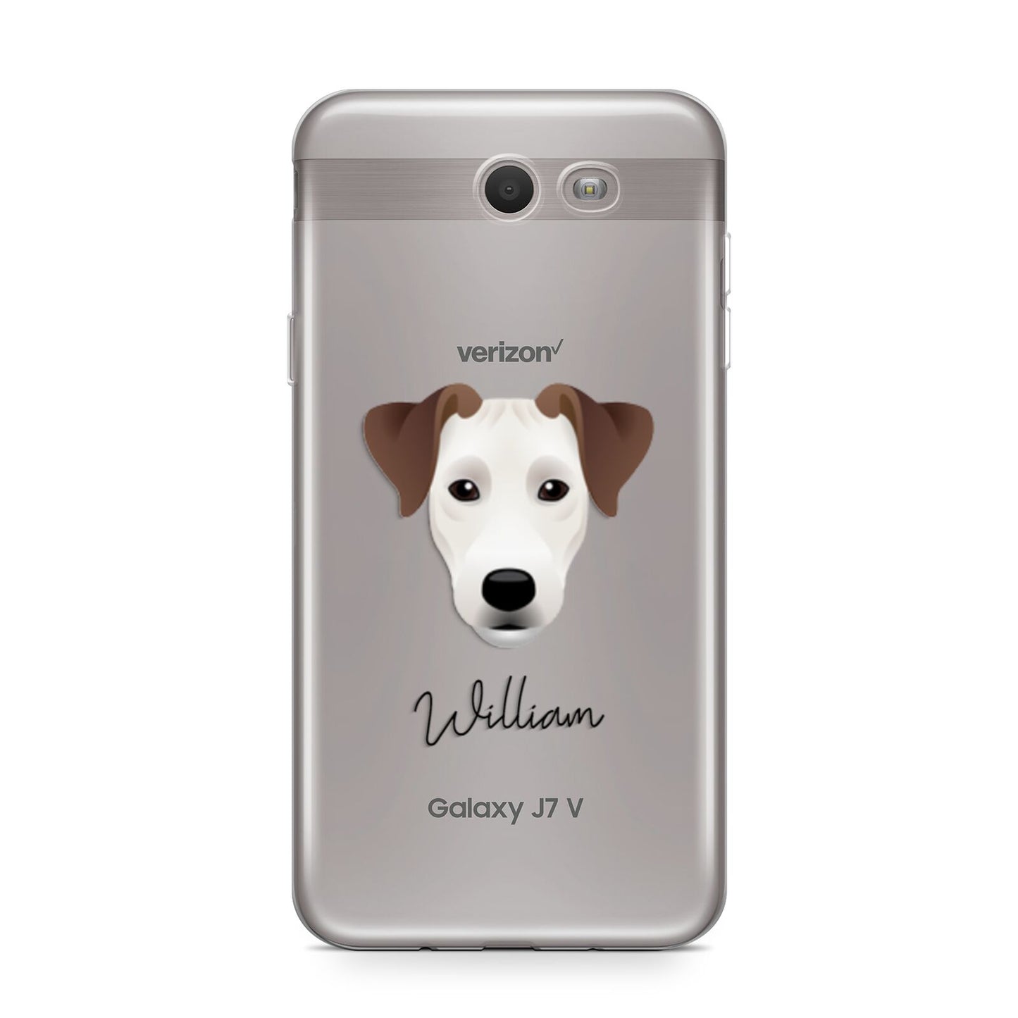 Parson Russell Terrier Personalised Samsung Galaxy J7 2017 Case