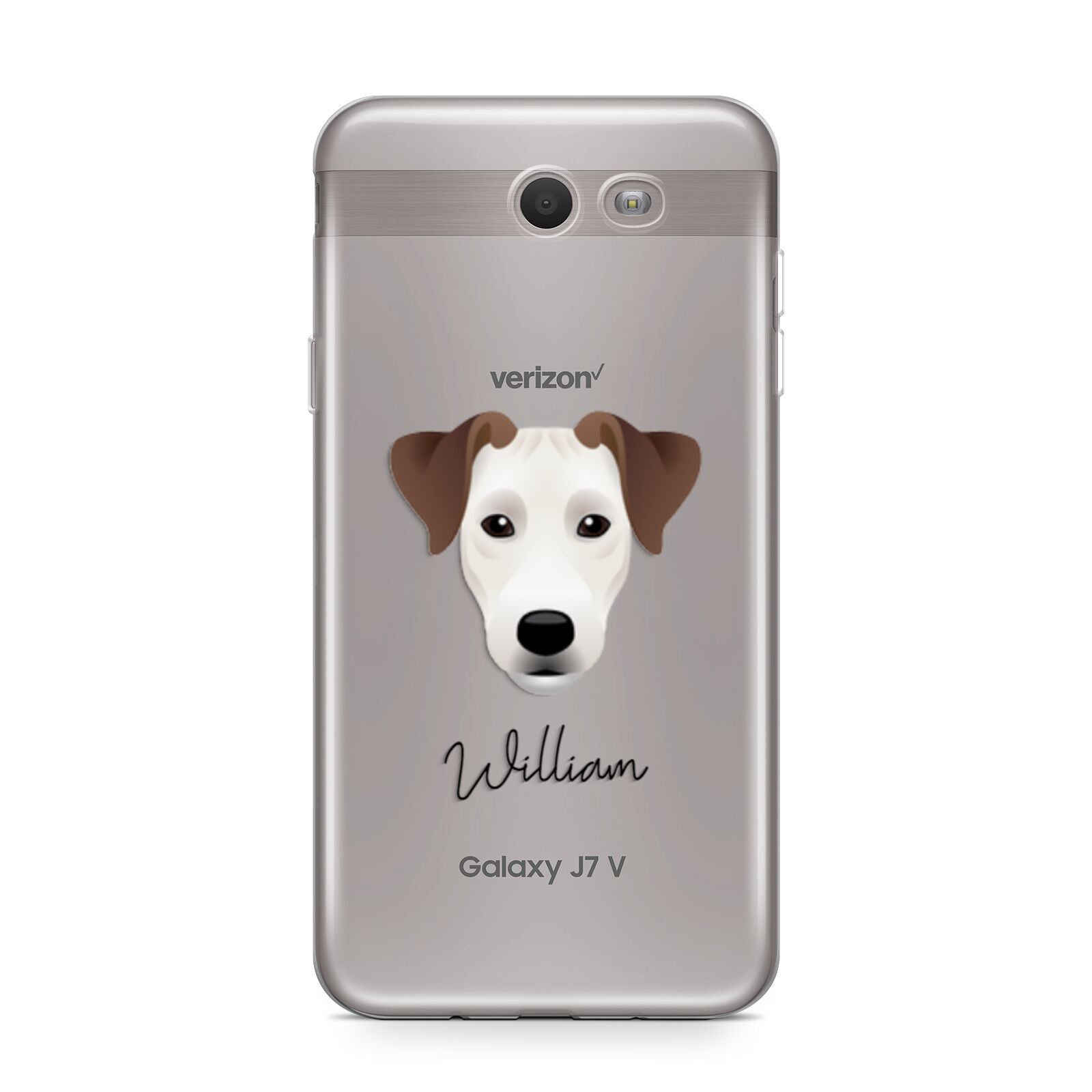 Parson Russell Terrier Personalised Samsung Galaxy J7 2017 Case