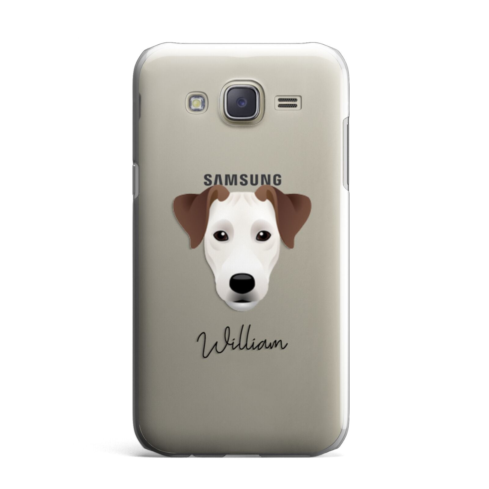 Parson Russell Terrier Personalised Samsung Galaxy J7 Case