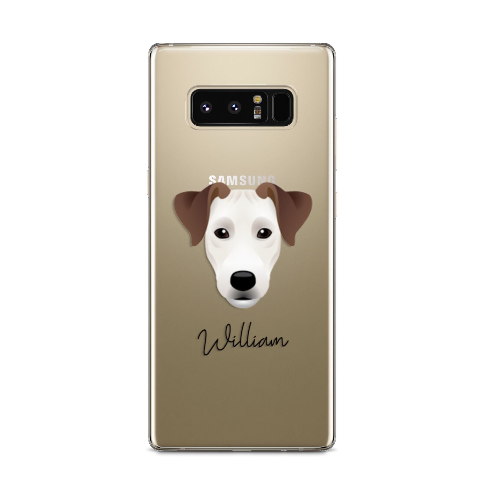 Parson Russell Terrier Personalised Samsung Galaxy S8 Case