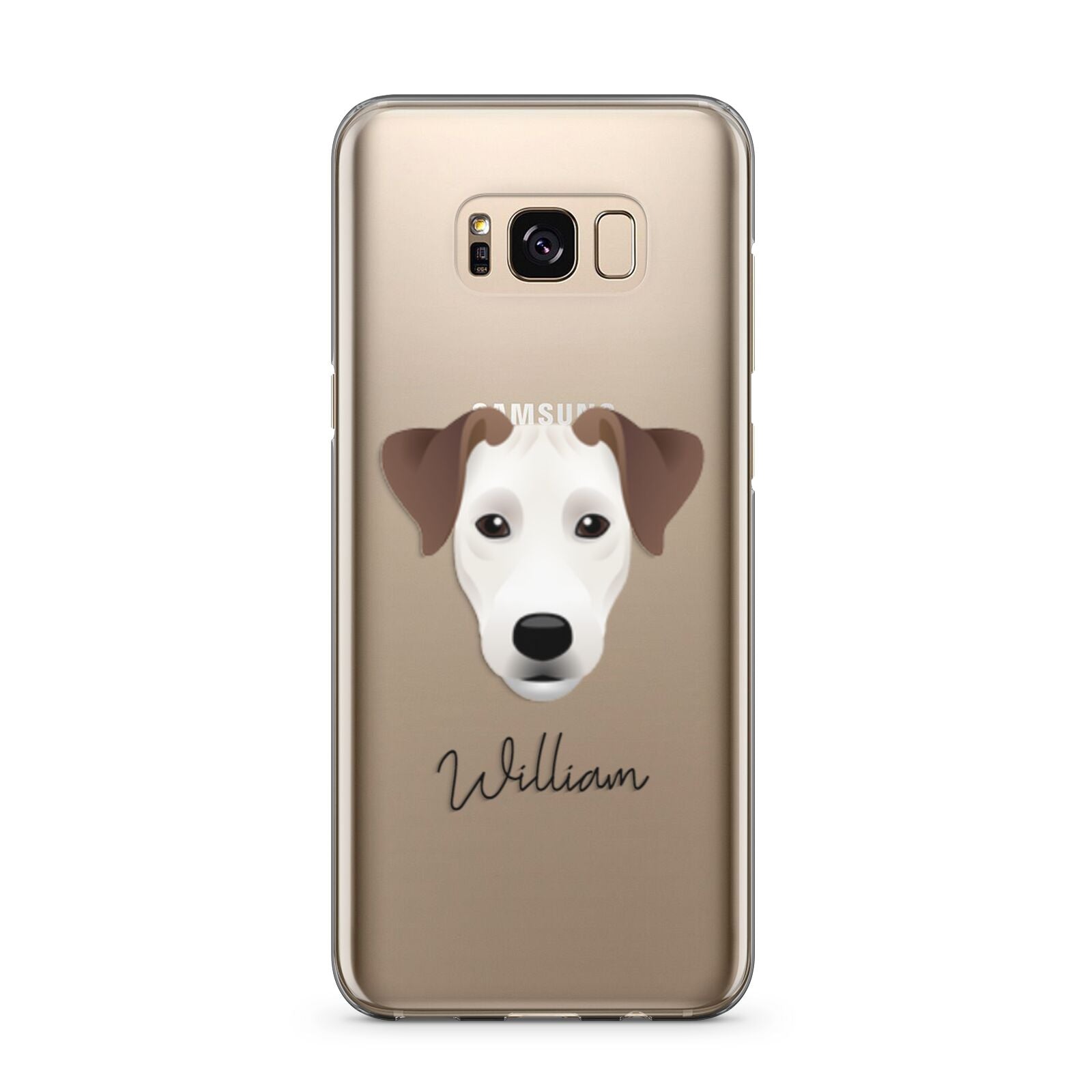 Parson Russell Terrier Personalised Samsung Galaxy S8 Plus Case