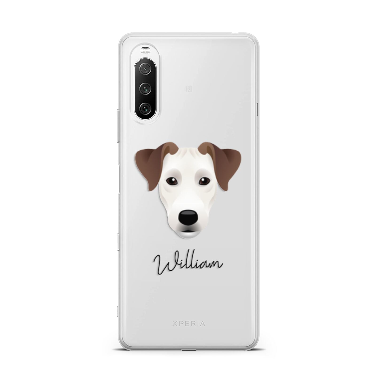 Parson Russell Terrier Personalised Sony Xperia 10 III Case