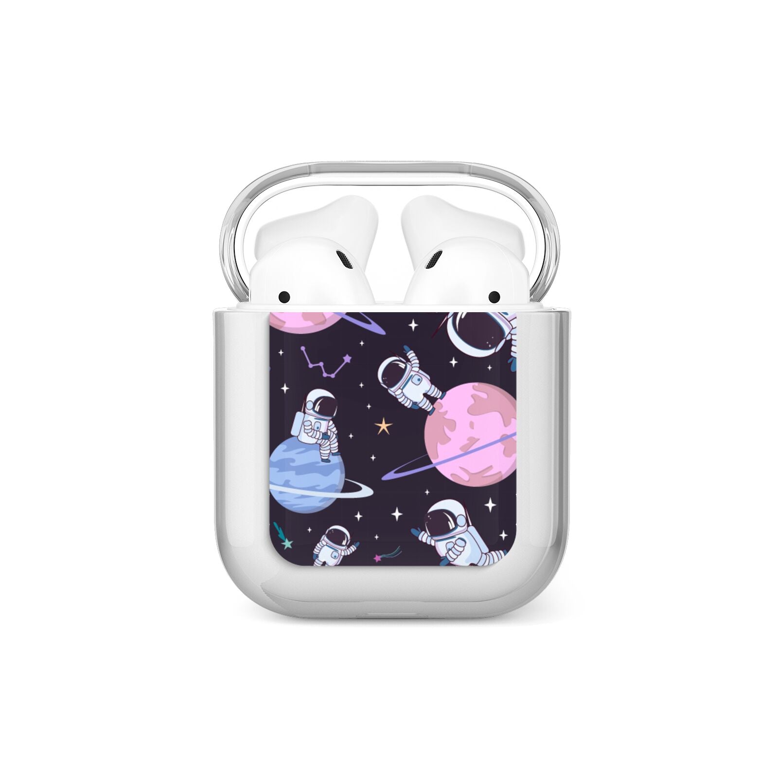 Pastel Hue Space Scene AirPods Case