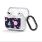 Pastel Hue Space Scene AirPods Clear Case 3rd Gen Side Image
