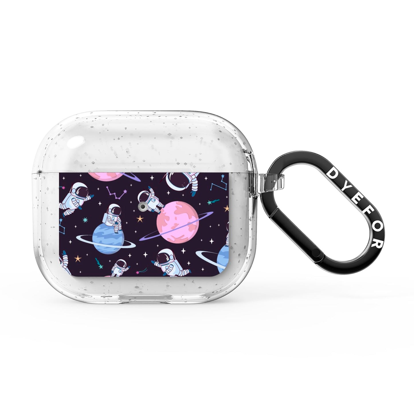 Pastel Hue Space Scene AirPods Glitter Case 3rd Gen